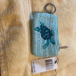 Vera Bradley Straw Zip ID Case